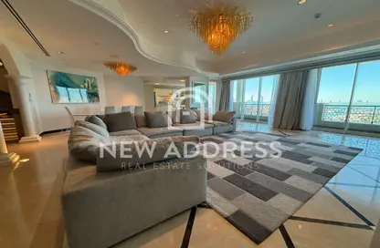 Penthouse - 4 Bedrooms - 4 Bathrooms for rent in Viva West - Viva Bahriyah - The Pearl Island - Doha