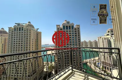 Apartment - 2 Bedrooms - 3 Bathrooms for rent in Floresta Gardens - Floresta Gardens - The Pearl Island - Doha