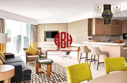 Apartment - 1 Bedroom - 2 Bathrooms for rent in Golden Bay Tower - West Bay - West Bay - Doha