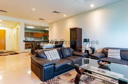 Apartment - 2 Bedrooms - 4 Bathrooms for rent in Zig Zag Towers - West Bay - Doha