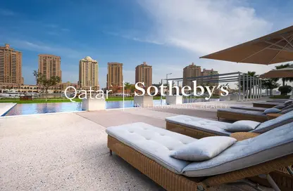 Townhouse - 1 Bedroom - 2 Bathrooms for rent in The St. Regis Marsa Arabia Island - Marsa Arabia - The Pearl Island - Doha