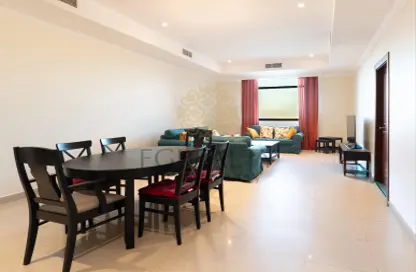 Apartment - 2 Bedrooms - 2 Bathrooms for rent in East Porto Drive - Porto Arabia - The Pearl Island - Doha