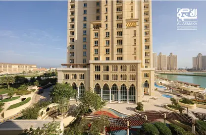 Apartment - 1 Bathroom for rent in Tower 6 - Viva Bahriyah - The Pearl Island - Doha