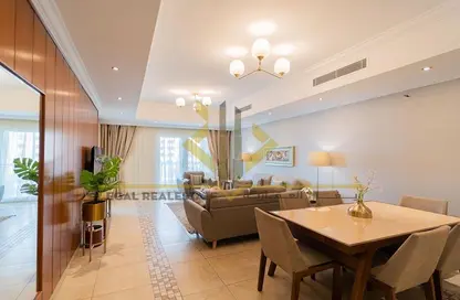 Apartment - 2 Bedrooms - 2 Bathrooms for sale in Tower 10 - Porto Arabia - The Pearl Island - Doha