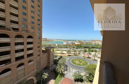 Apartment - 1 Bedroom - 2 Bathrooms for rent in Porto Arabia - The Pearl Island - Doha