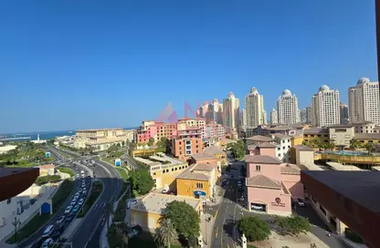 Apartment - 1 Bedroom - 2 Bathrooms for rent in Tower 21 - Porto Arabia - The Pearl Island - Doha