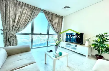 Apartment - 1 Bedroom - 2 Bathrooms for rent in Zig Zag Tower B - Zig Zag Towers - West Bay - Doha