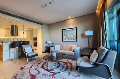 Townhouse - 2 Bedrooms - 3 Bathrooms for rent in Hilton Doha The Pearl Residences - Abraj Quartiers - The Pearl Island - Doha