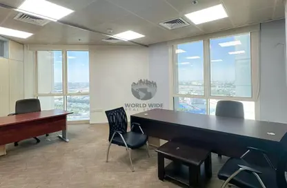 Office Space - Studio - 1 Bathroom for rent in Sara Tower - West Bay - West Bay - Doha