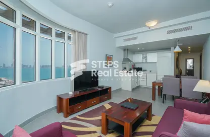 Apartment - 1 Bedroom - 2 Bathrooms for rent in West Bay Tower - West Bay - West Bay - Doha