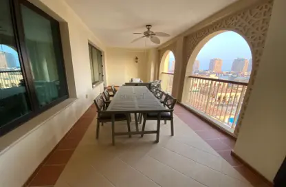 Apartment - 1 Bedroom - 2 Bathrooms for rent in East Porto Drive - Porto Arabia - The Pearl Island - Doha