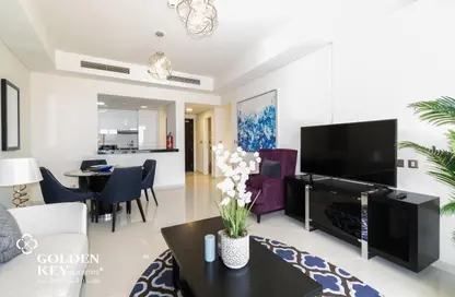 Apartment - 2 Bedrooms - 3 Bathrooms for rent in Burj DAMAC Marina - Marina District - Lusail