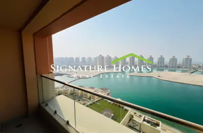 Apartment - 1 Bedroom - 2 Bathrooms for sale in Al Mutahidah Tower - Viva Bahriyah - The Pearl Island - Doha