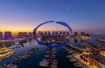 Apartment - 3 Bedrooms - 4 Bathrooms for rent in East Porto Drive - Porto Arabia - The Pearl Island - Doha