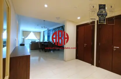 Apartment - 2 Bedrooms - 3 Bathrooms for rent in Tower 2 - Viva Bahriyah - The Pearl Island - Doha