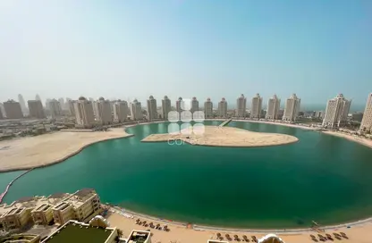 Apartment - 1 Bathroom for rent in Al Mutahidah Tower - Viva Bahriyah - The Pearl Island - Doha