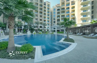 Apartment - 1 Bedroom - 2 Bathrooms for rent in East Porto Drive - Porto Arabia - The Pearl Island - Doha