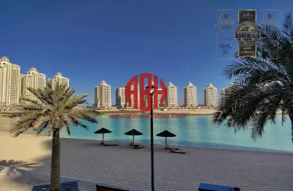 Duplex - 2 Bedrooms - 3 Bathrooms for rent in Viva East - Viva Bahriyah - The Pearl Island - Doha