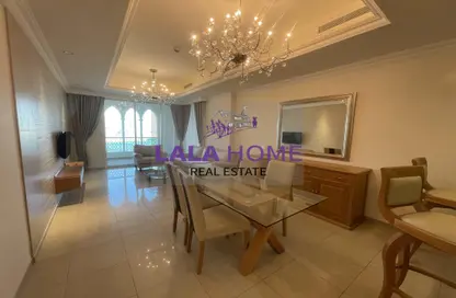 Apartment - 2 Bedrooms - 3 Bathrooms for rent in Viva East - Viva Bahriyah - The Pearl Island - Doha