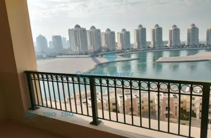 Apartment - 3 Bedrooms - 3 Bathrooms for rent in Viva West - Viva Bahriyah - The Pearl Island - Doha