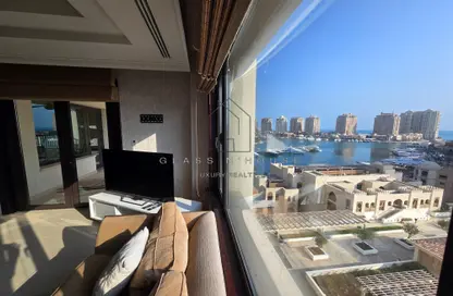 Apartment - 2 Bedrooms - 2 Bathrooms for sale in Marina Gate - Porto Arabia - The Pearl Island - Doha