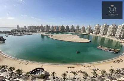 Apartment - 2 Bedrooms - 4 Bathrooms for rent in Viva East - Viva Bahriyah - The Pearl Island - Doha