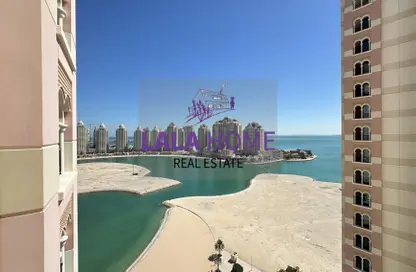 Apartment - 2 Bedrooms - 3 Bathrooms for rent in Viva West - Viva Bahriyah - The Pearl Island - Doha