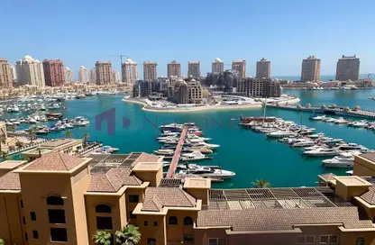 Apartment - 3 Bedrooms - 5 Bathrooms for rent in East Porto Drive - Porto Arabia - The Pearl Island - Doha