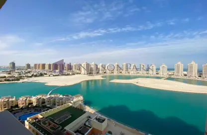 Apartment - 1 Bedroom - 2 Bathrooms for sale in Al Mutahidah Tower - Viva Bahriyah - The Pearl Island - Doha