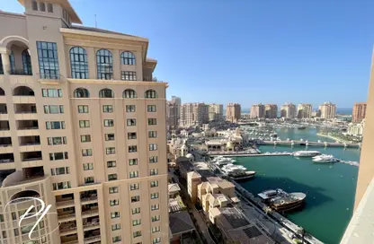 Apartment - 1 Bedroom - 2 Bathrooms for rent in Tower 3 - Porto Arabia - The Pearl Island - Doha