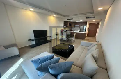 Apartment - 2 Bedrooms - 3 Bathrooms for rent in Qatar Entertainment City - Lusail