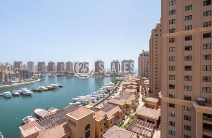 Apartment - 1 Bedroom - 2 Bathrooms for sale in West Porto Drive - Porto Arabia - The Pearl Island - Doha