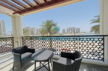 Apartment - 1 Bedroom - 1 Bathroom for rent in Viva West - Viva Bahriyah - The Pearl Island - Doha