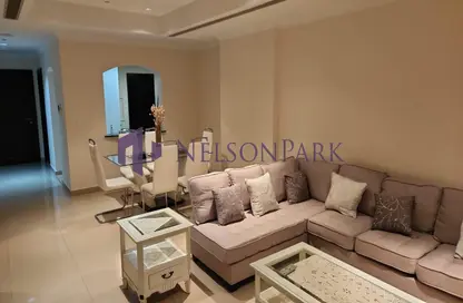 Apartment - 1 Bedroom - 1 Bathroom for rent in Tower 13 - Porto Arabia - The Pearl Island - Doha