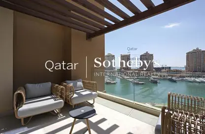 Penthouse - 3 Bedrooms - 4 Bathrooms for rent in Porto Arabia - The Pearl Island - Doha