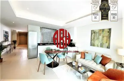 Apartment - 1 Bedroom - 1 Bathroom for rent in Abraj Bay - Abraj Quartiers - The Pearl Island - Doha