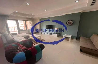 Apartment - 2 Bedrooms - 3 Bathrooms for rent in East Porto Drive - Porto Arabia - The Pearl Island - Doha