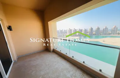 Apartment - 1 Bedroom - 2 Bathrooms for rent in Viva West - Viva Bahriyah - The Pearl Island - Doha