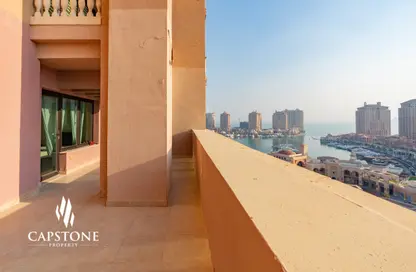 Apartment - 2 Bedrooms - 3 Bathrooms for rent in Marina Gate - Porto Arabia - The Pearl Island - Doha