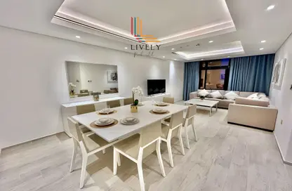 Apartment - 3 Bedrooms - 3 Bathrooms for rent in Artan Residence Apartments Fox Hills 150 - Fox Hills - Lusail