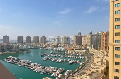 Apartment - 2 Bedrooms - 3 Bathrooms for sale in West Porto Drive - Porto Arabia - The Pearl Island - Doha