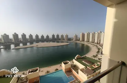 Apartment - 1 Bathroom for rent in Viva West - Viva Bahriyah - The Pearl Island - Doha