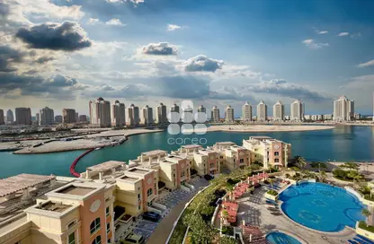 Apartment - 2 Bedrooms - 3 Bathrooms for rent in Tower 29 - Viva Bahriyah - The Pearl Island - Doha