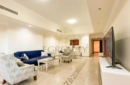 Apartment - 1 Bedroom - 1 Bathroom for sale in East Porto Drive - Porto Arabia - The Pearl Island - Doha