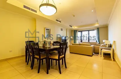 Apartment - 1 Bedroom - 2 Bathrooms for sale in West Porto Drive - Porto Arabia - The Pearl Island - Doha