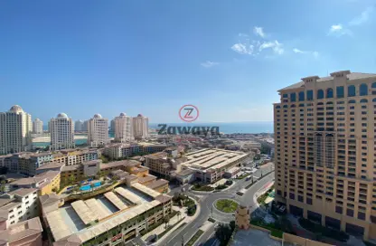 Apartment - 1 Bedroom - 2 Bathrooms for rent in West Porto Drive - Porto Arabia - The Pearl Island - Doha