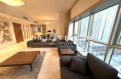 Apartment - 2 Bedrooms - 4 Bathrooms for rent in West Bay Tower - West Bay - West Bay - Doha