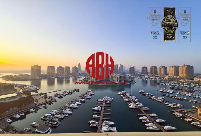 Apartment - 2 Bedrooms - 3 Bathrooms for rent in West Porto Drive - Porto Arabia - The Pearl Island - Doha