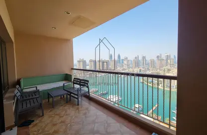 Apartment - 2 Bedrooms - 3 Bathrooms for sale in West Porto Drive - Porto Arabia - The Pearl Island - Doha