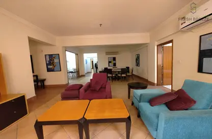 Apartment - 3 Bedrooms - 3 Bathrooms for rent in Al Sadd Road - Al Sadd - Doha